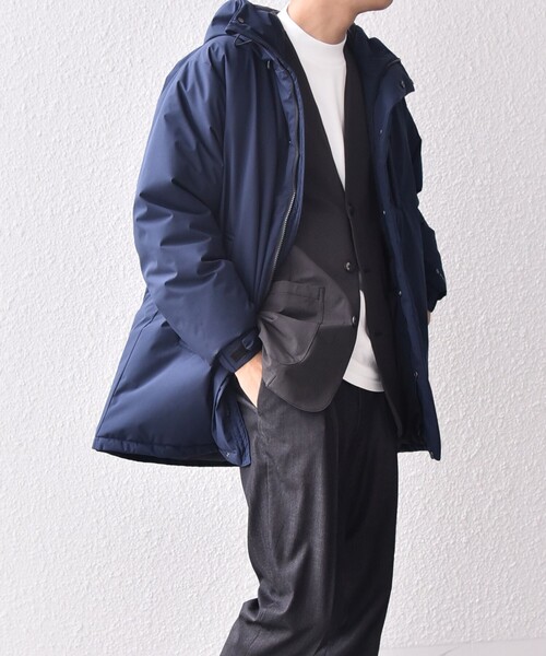 SHIPS any 「SHIPS any」 コート X-LARGE ネイビー メンズ : ZOZOTOWN