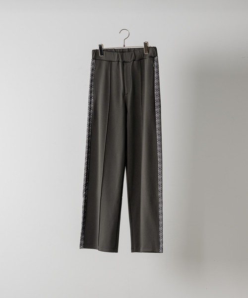 「soerte」 イージーパンツ 2 チャコールグレー メンズ_画像3