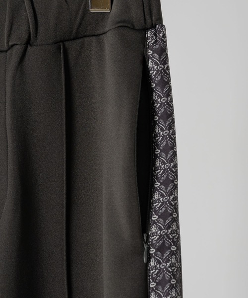 「soerte」 イージーパンツ 2 チャコールグレー メンズ_画像9