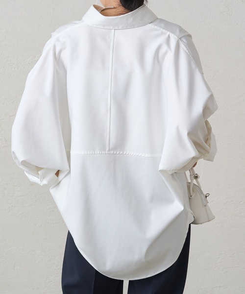 Loungedress（ラウンジドレス） 長袖シャツ FREE オフホワイト