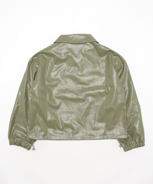 「almo」 「BURLESQUE」ブルゾン FREE グリーン レディース_画像2