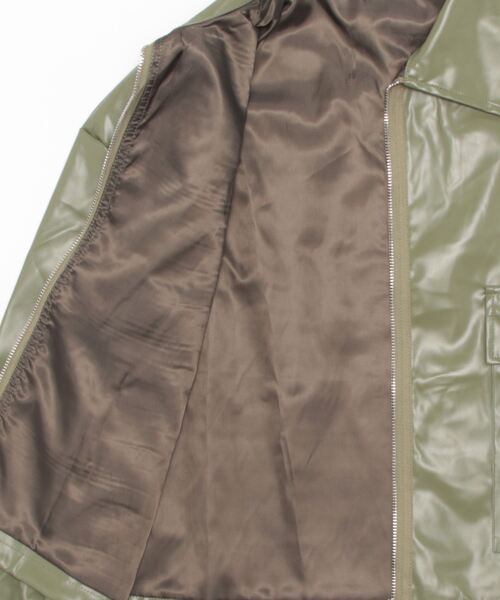 「almo」 「BURLESQUE」ブルゾン FREE グリーン レディース_画像3