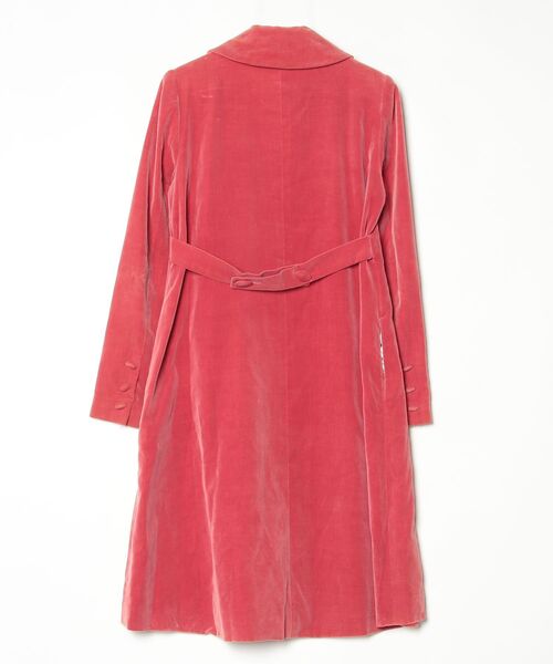 「Jane Marple」 ステンカラーコート M レッド レディース_画像2