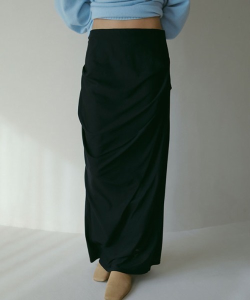 ETRE TOKYO（エトレトウキョウ） タイトスカート S ネイビー