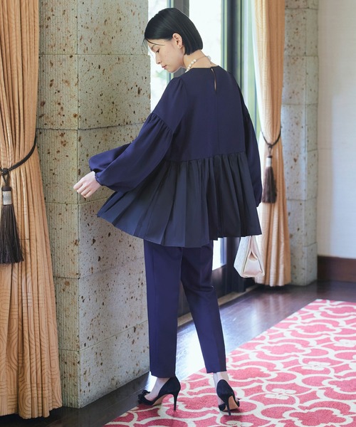 「RUIRUE BOUTIQUE」 長袖ワンピース M ブラック レディース_画像4