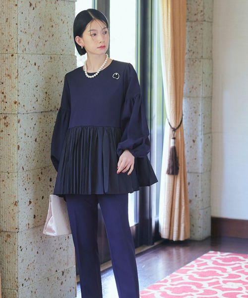 「RUIRUE BOUTIQUE」 長袖ワンピース M ブラック レディース_画像5