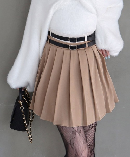 「ROYAL PARTY」 プリーツスカート FREE ブラック レディース_画像2