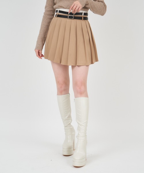 「ROYAL PARTY」 プリーツスカート FREE ブラック レディース_画像5