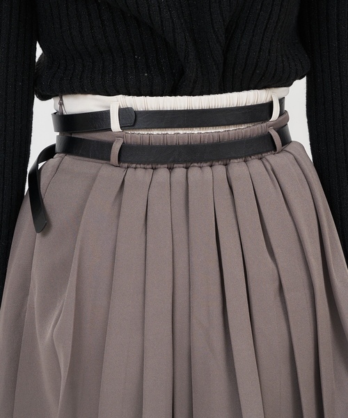 「ROYAL PARTY」 プリーツスカート FREE ブラック レディース_画像8