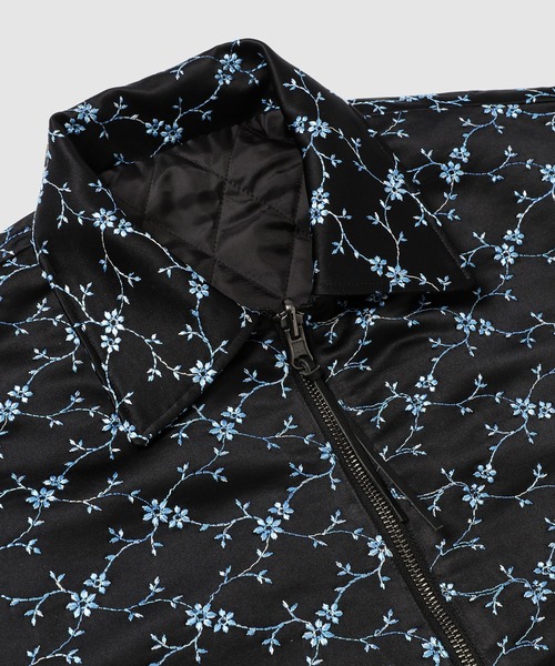 ブルゾン アウター BLUMEN EMB REVERSIBLE SHORT BLOUSON メンズ レディースの画像
