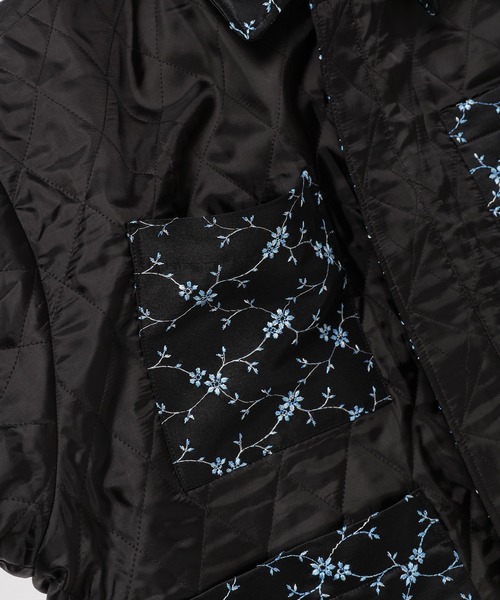 ブルゾン アウター BLUMEN EMB REVERSIBLE SHORT BLOUSON メンズ レディースの画像