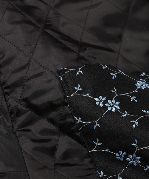 ブルゾン アウター BLUMEN EMB REVERSIBLE SHORT BLOUSON メンズ レディースの画像