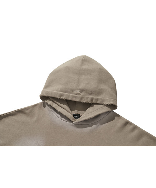 「LIBERE」 プルオーバーパーカー SMALL ブラック メンズ_画像6