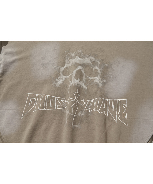 「LIBERE」 プルオーバーパーカー SMALL ブラック メンズ_画像8