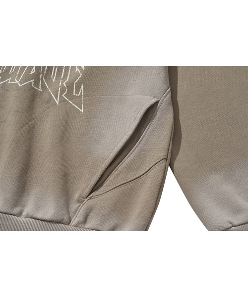 「LIBERE」 プルオーバーパーカー SMALL ブラック メンズ_画像9