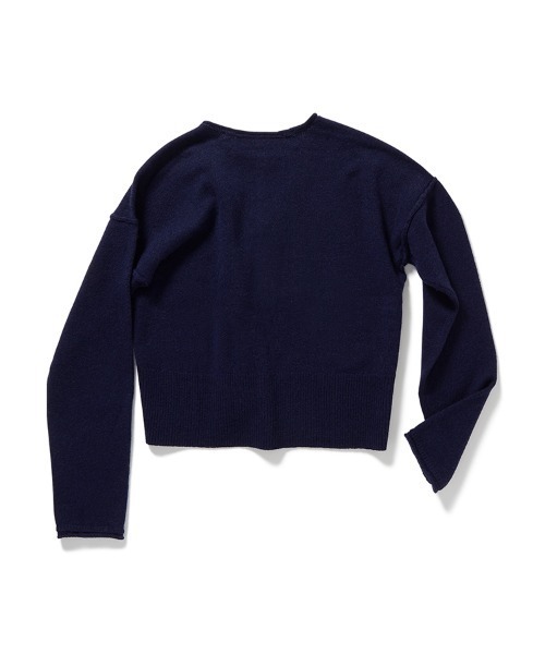 PERVERZE ニットカーディガン FREE ネイビー レディース : ZOZOTOWN