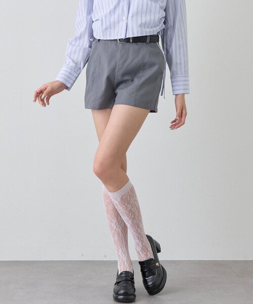 OLIVE des OLIVE（オリーブデオリーブ） パンツ ベルト付きショート