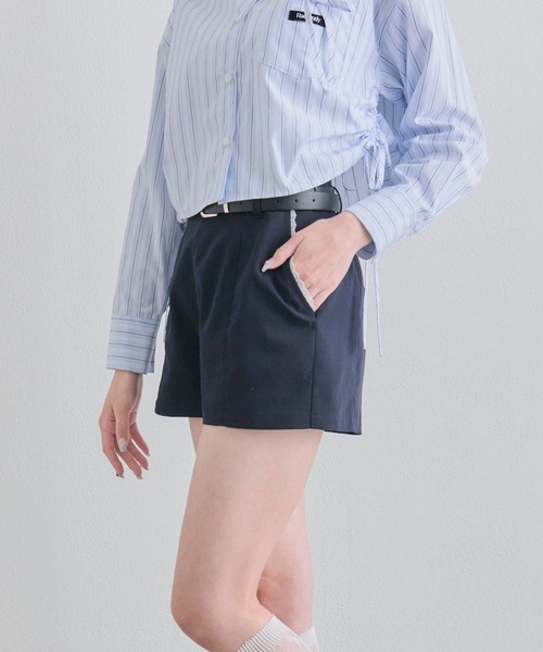 OLIVE des OLIVE（オリーブデオリーブ） パンツ ベルト付きショート