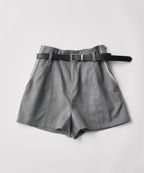 OLIVE des OLIVE（オリーブデオリーブ） パンツ ベルト付きショート