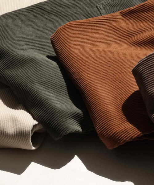 「soulberry」 コーデュロイパンツ M キャメル レディース_画像2