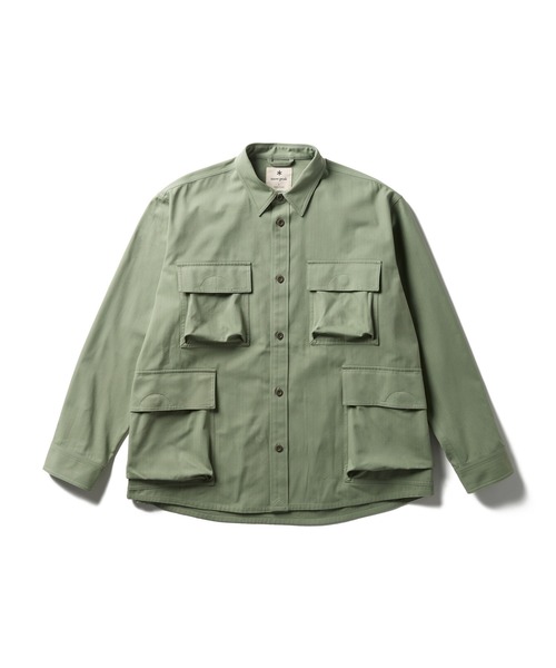 snow peak（スノーピーク） シャツ Snow Peak / TAKIBI Herringbone