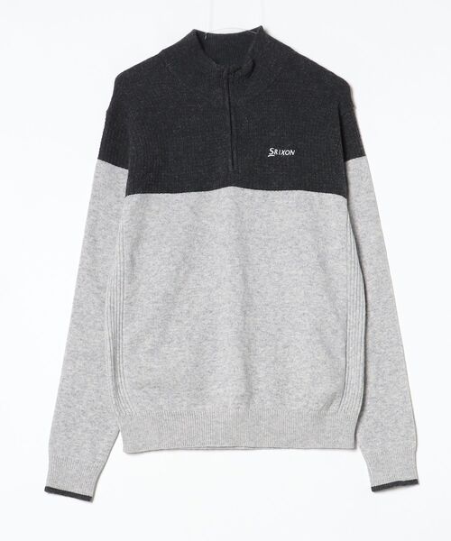 SRIXON 「SRIXON」 長袖ニット L グレー メンズ : ZOZOTOWN Yahoo!店