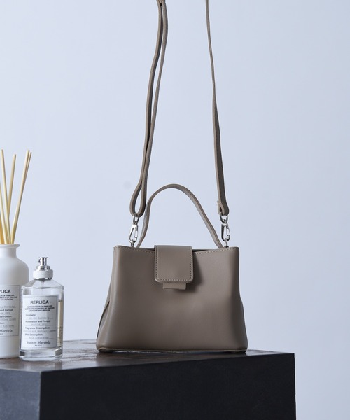 「folka」 2WAYバッグ ONESIZE グレー レディース_画像3