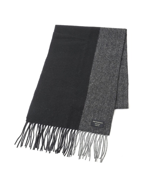 「GLOBAL WORK」 マフラー FREE チャコールグレー メンズ_画像2