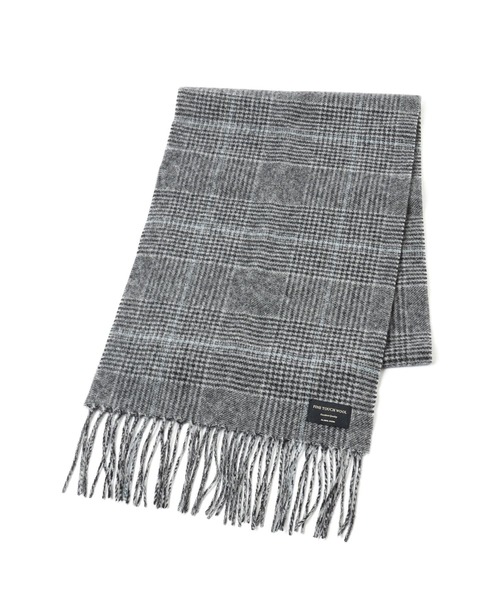 「GLOBAL WORK」 マフラー FREE チャコールグレー メンズ_画像4