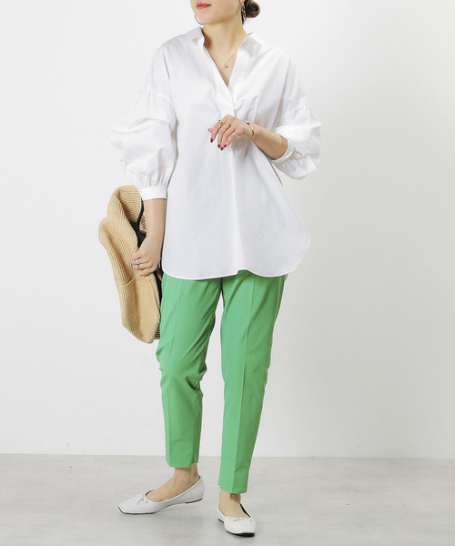 「Liesse」 長袖シャツ FREE ブルー レディース_画像4