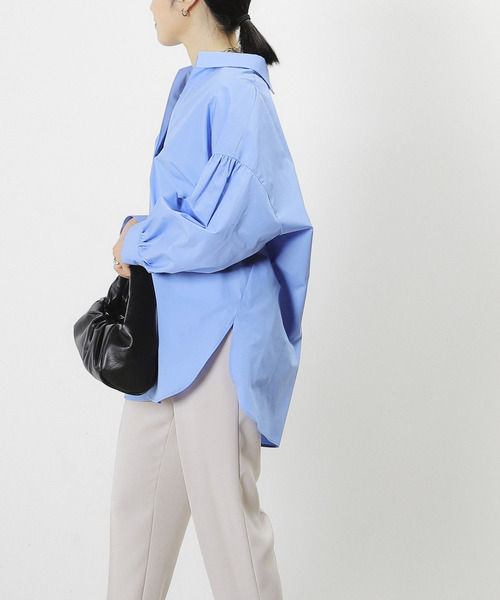 「Liesse」 長袖シャツ FREE ブルー レディース_画像8