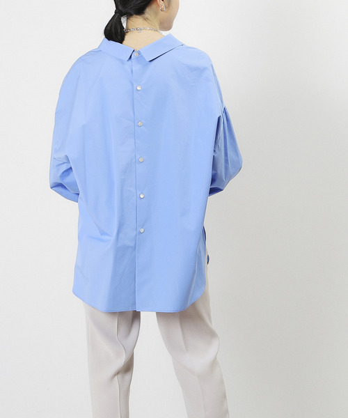 「Liesse」 長袖シャツ FREE ブルー レディース_画像9