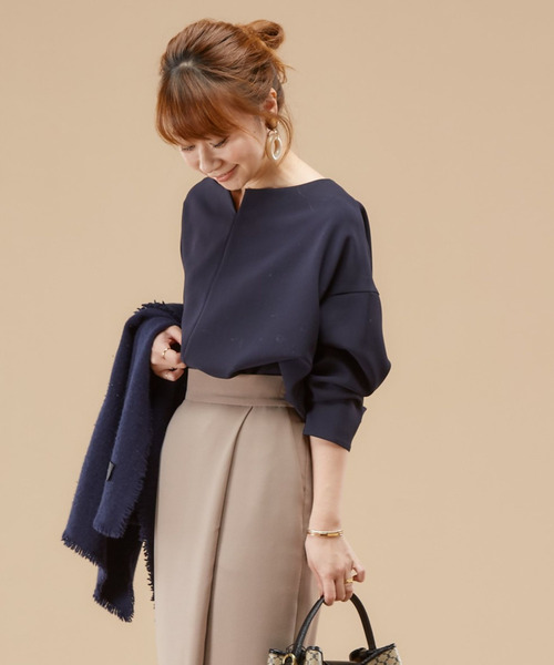 「Liesse」 長袖ブラウス FREE ベージュ レディース_画像3