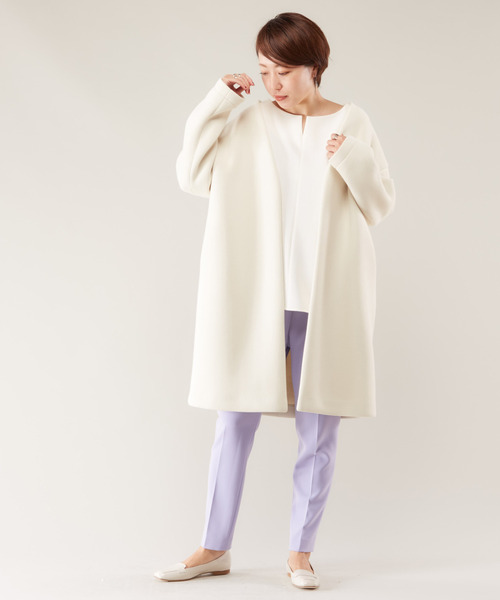 「Liesse」 長袖ブラウス FREE ベージュ レディース_画像8