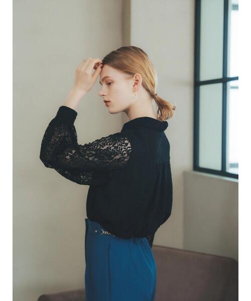 「YECCA VECCA」 長袖シャツ FREE ブラック レディース_画像7