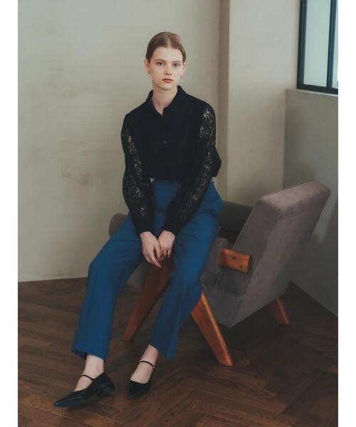 「YECCA VECCA」 長袖シャツ FREE ブラック レディース_画像8