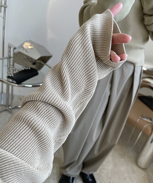 「chuclla」 ニットアンサンブル FREE ブラック レディース_画像6