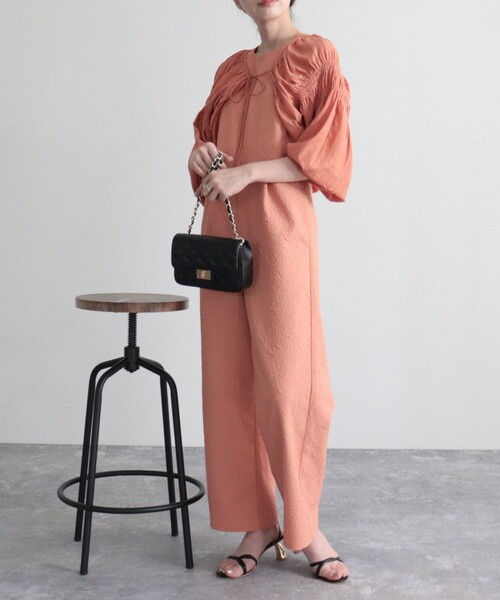 「fredy emue」 オールインワン 36 ベージュ レディース_画像6