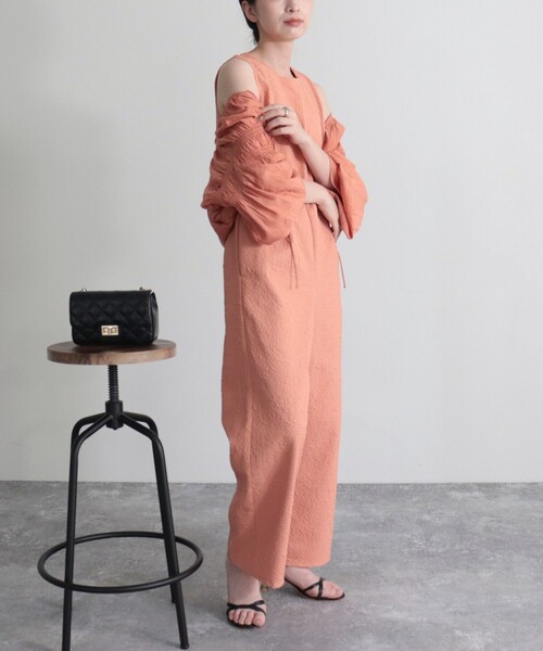 「fredy emue」 オールインワン 36 ベージュ レディース_画像7