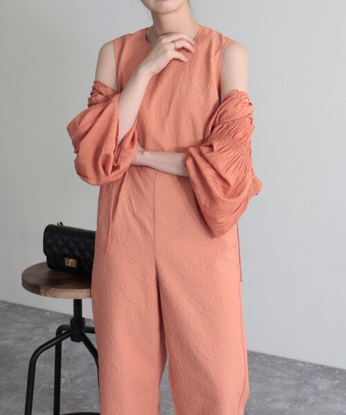 「fredy emue」 オールインワン 36 ベージュ レディース_画像9