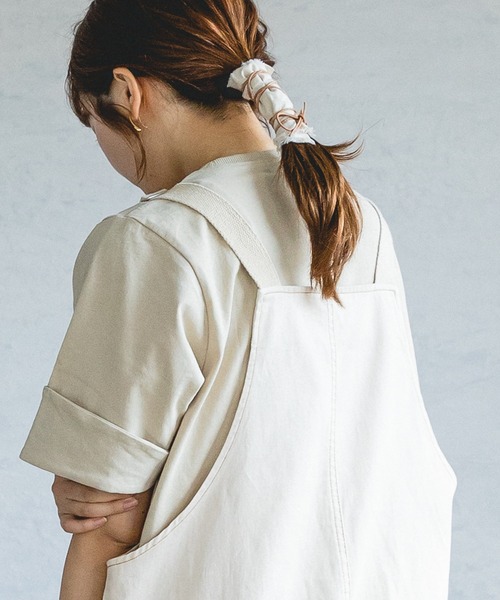 「pairmanon」 オーバーオール FREE グレイッシュベージュ レディース_画像7