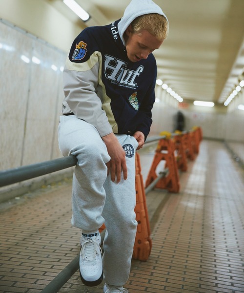 「HUF」 スウェットパンツ MEDIUM ブラック メンズの画像