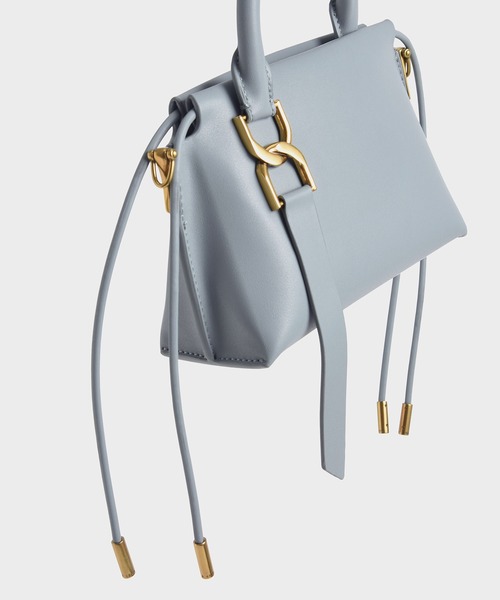 「CHARLES & KEITH」 2WAYバッグ S ブルー系その他4 レディース_画像2