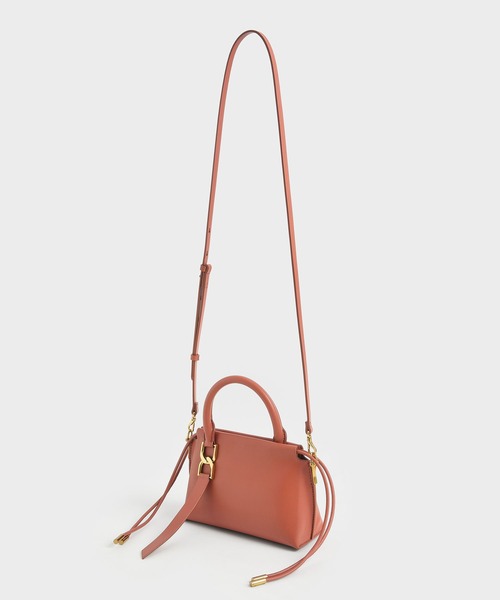 「CHARLES & KEITH」 2WAYバッグ S ブルー系その他4 レディース_画像7