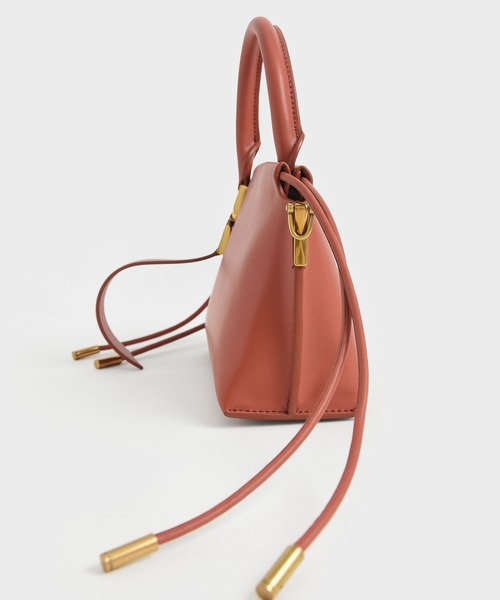 「CHARLES & KEITH」 2WAYバッグ S ブルー系その他4 レディース_画像8