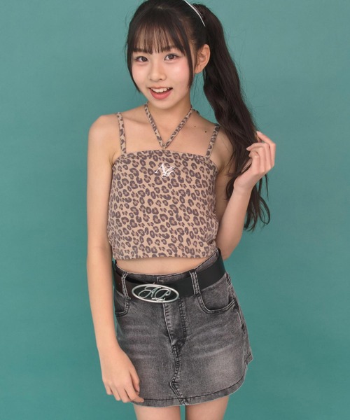 ANAP GiRL（アナップガール） スカート バックルベルト付 デニム