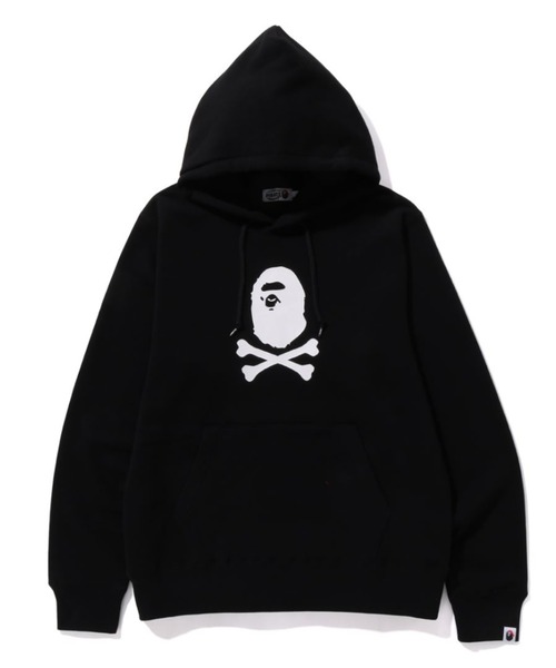 ブラック パーカー A BATHING APE A BATHING APE（アベイシングエイプ） プルオーバーパーカー LARGE