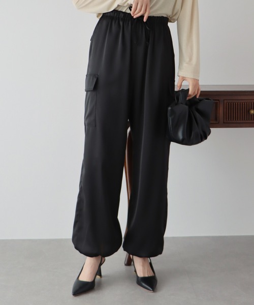 「BLUEEAST」 カーゴパンツ MEDIUM ベージュ レディース_画像3