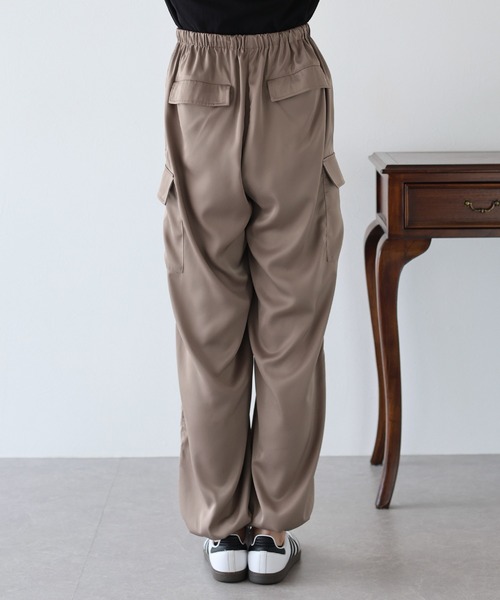 「BLUEEAST」 カーゴパンツ MEDIUM ベージュ レディース_画像7