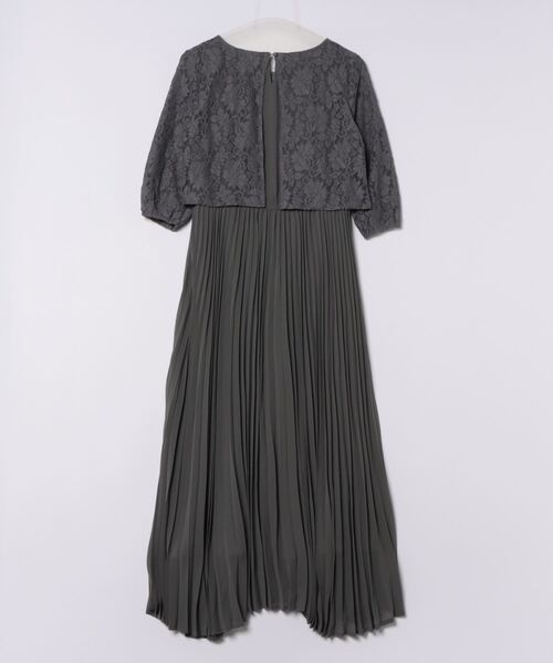 「Cinderella」 7分袖ワンピース MEDIUM ブルー レディース_画像2